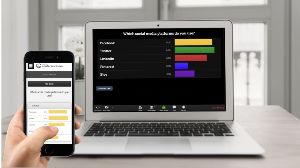 Conferences i/o Audience Engagement System